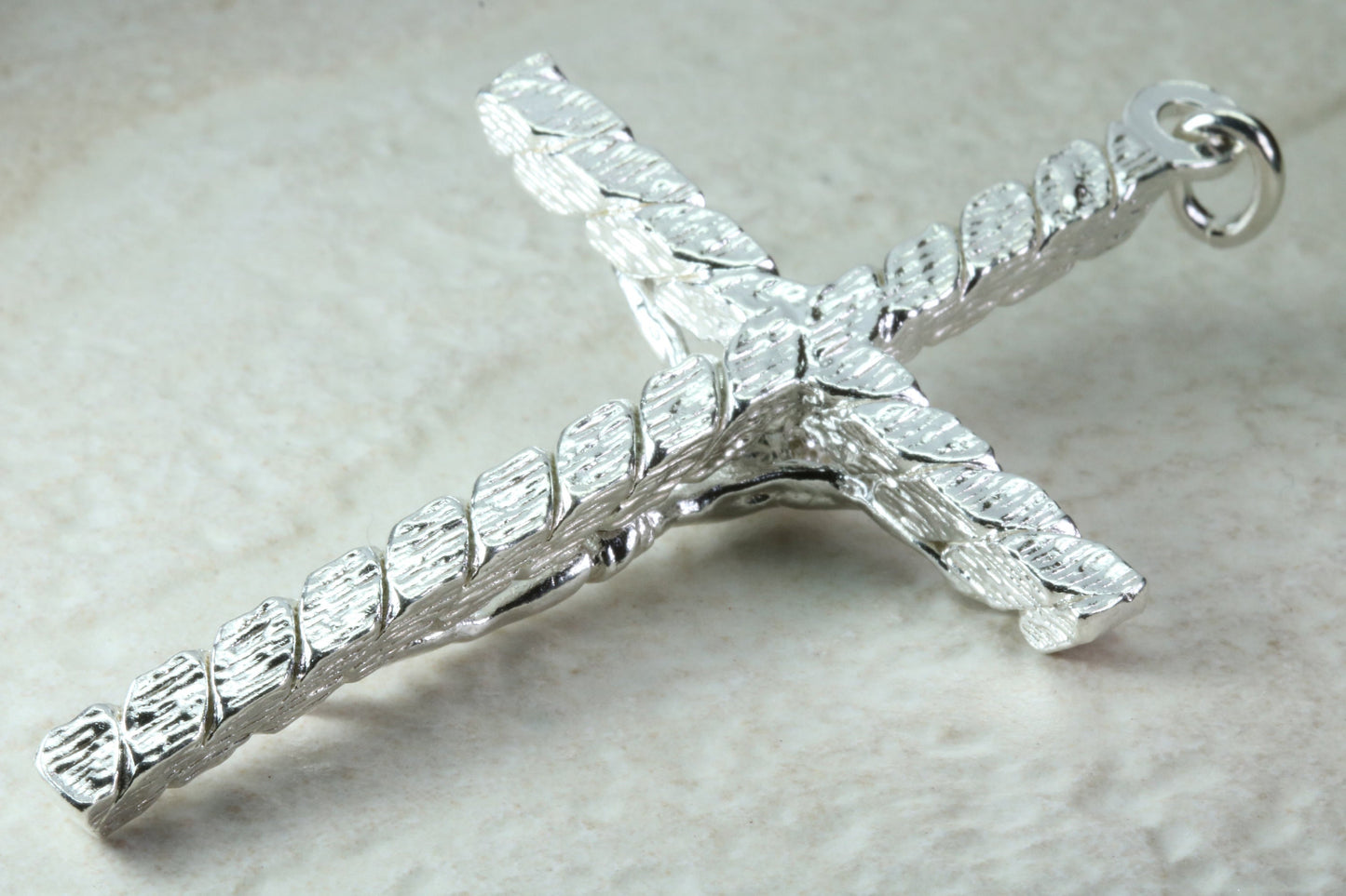 Very Large and Heavy Silver Crucifix