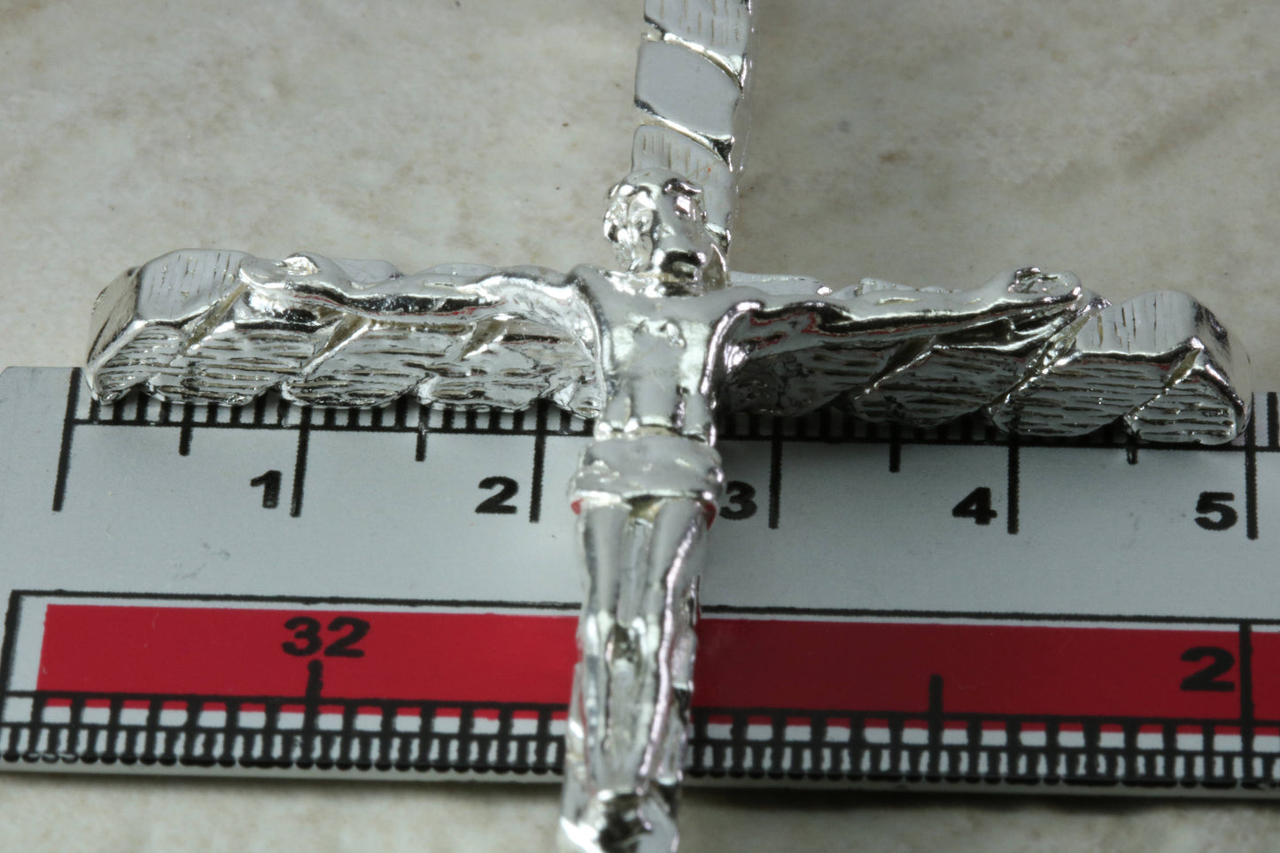 Very Large and Heavy Silver Crucifix