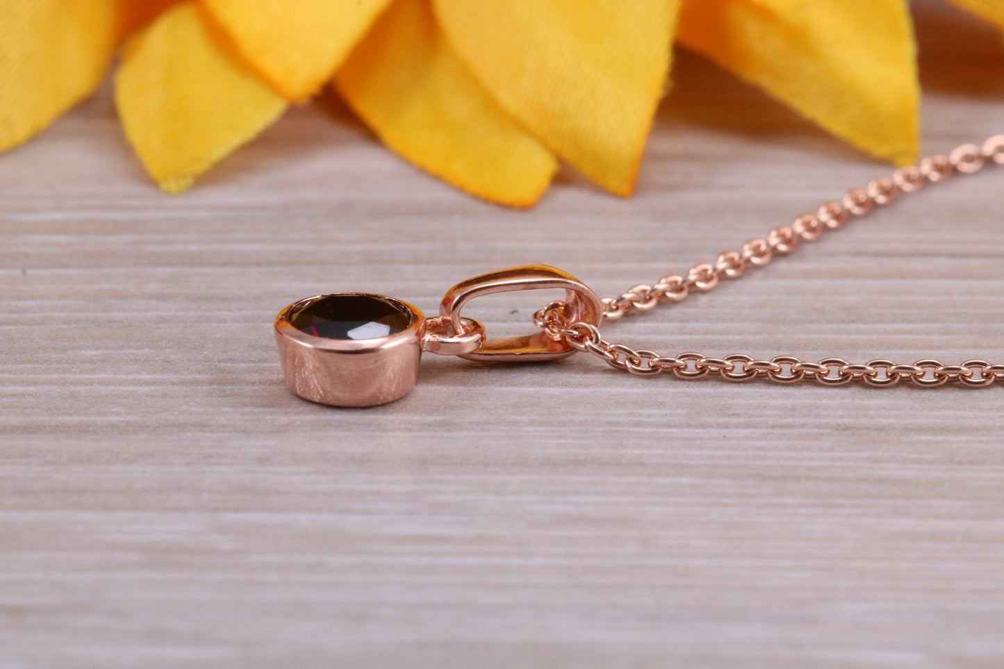 Sterling Silver Real Garnet Earrings and Matching Necklace