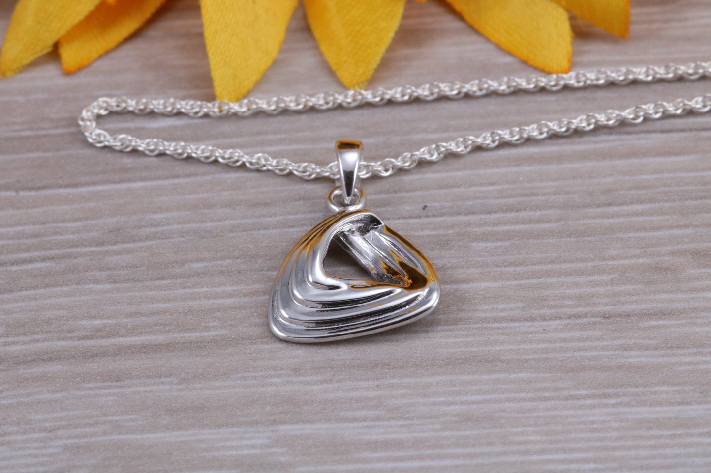Sterling Silver Stud Earrings with Matching Necklace