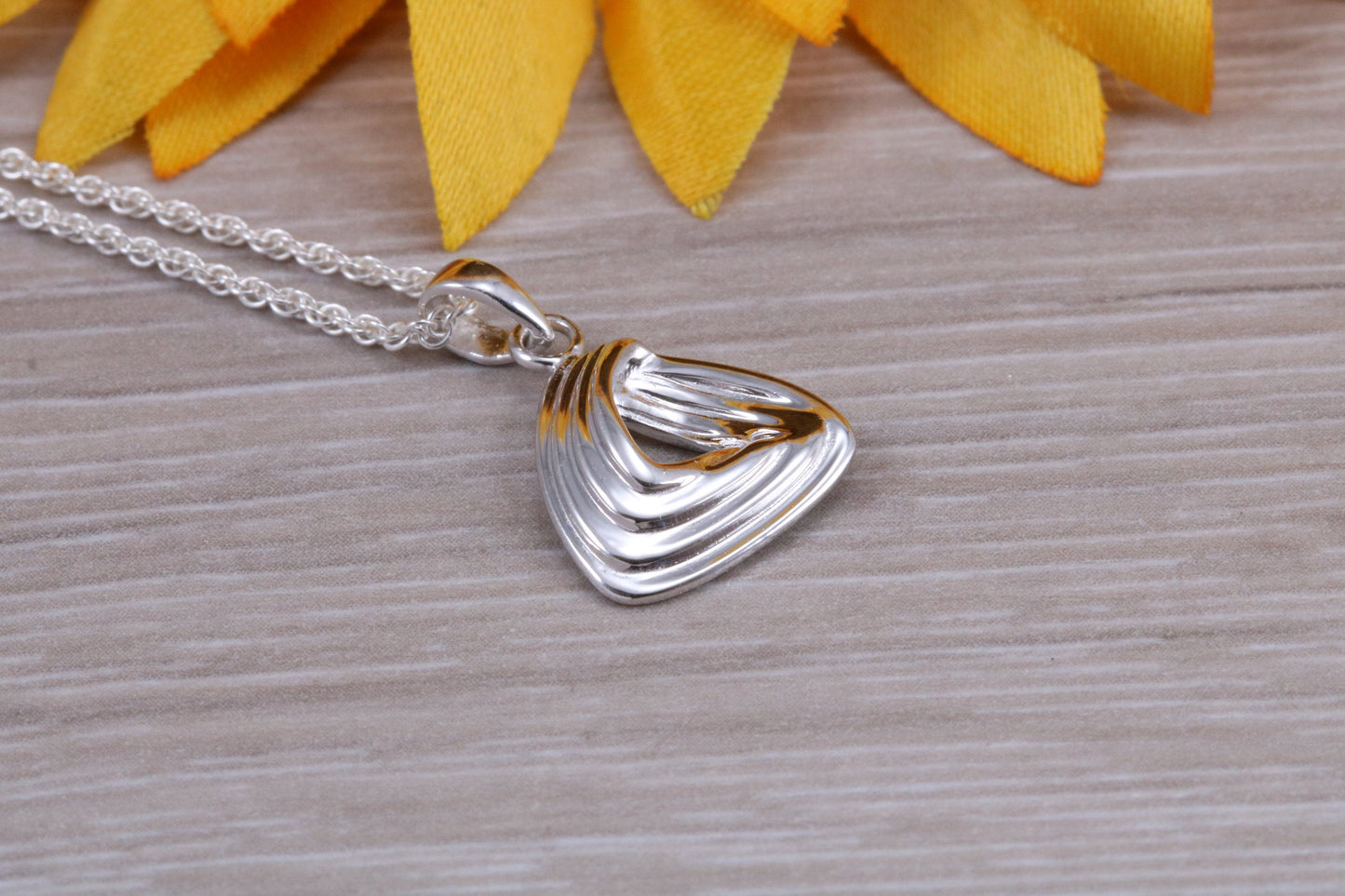 Sterling Silver Stud Earrings with Matching Necklace
