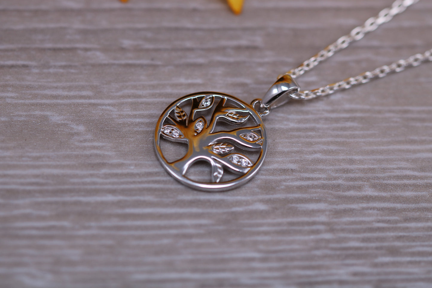 Tree of Life Necklace in Sterling Silver