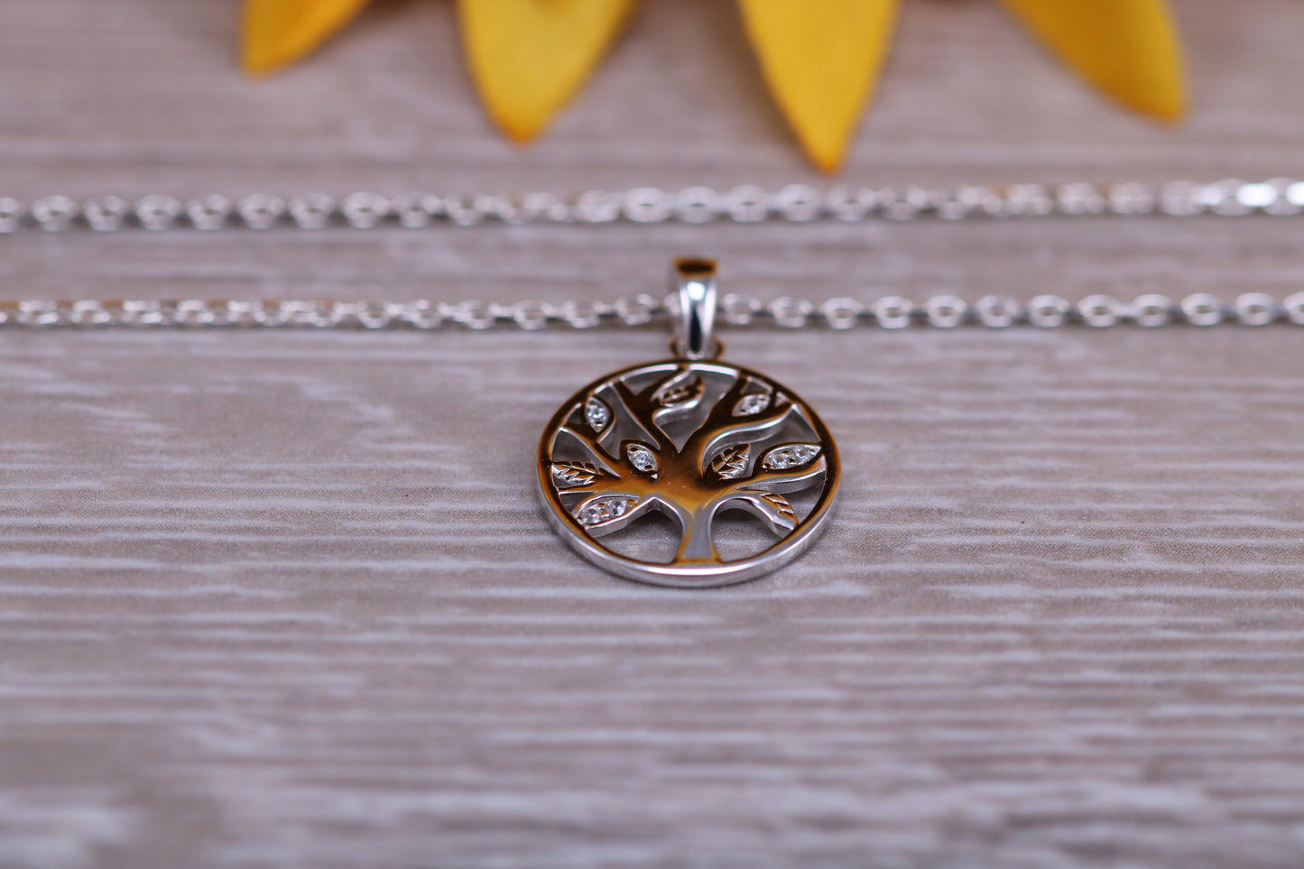 Tree of Life Necklace in Sterling Silver