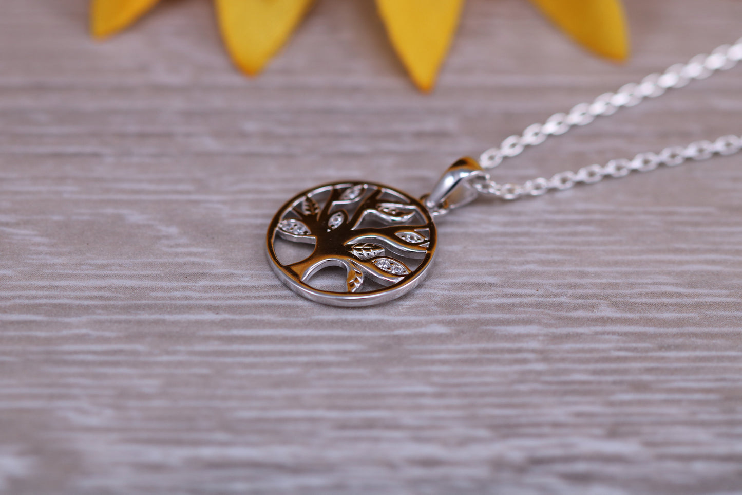 Tree of Life Necklace in Sterling Silver