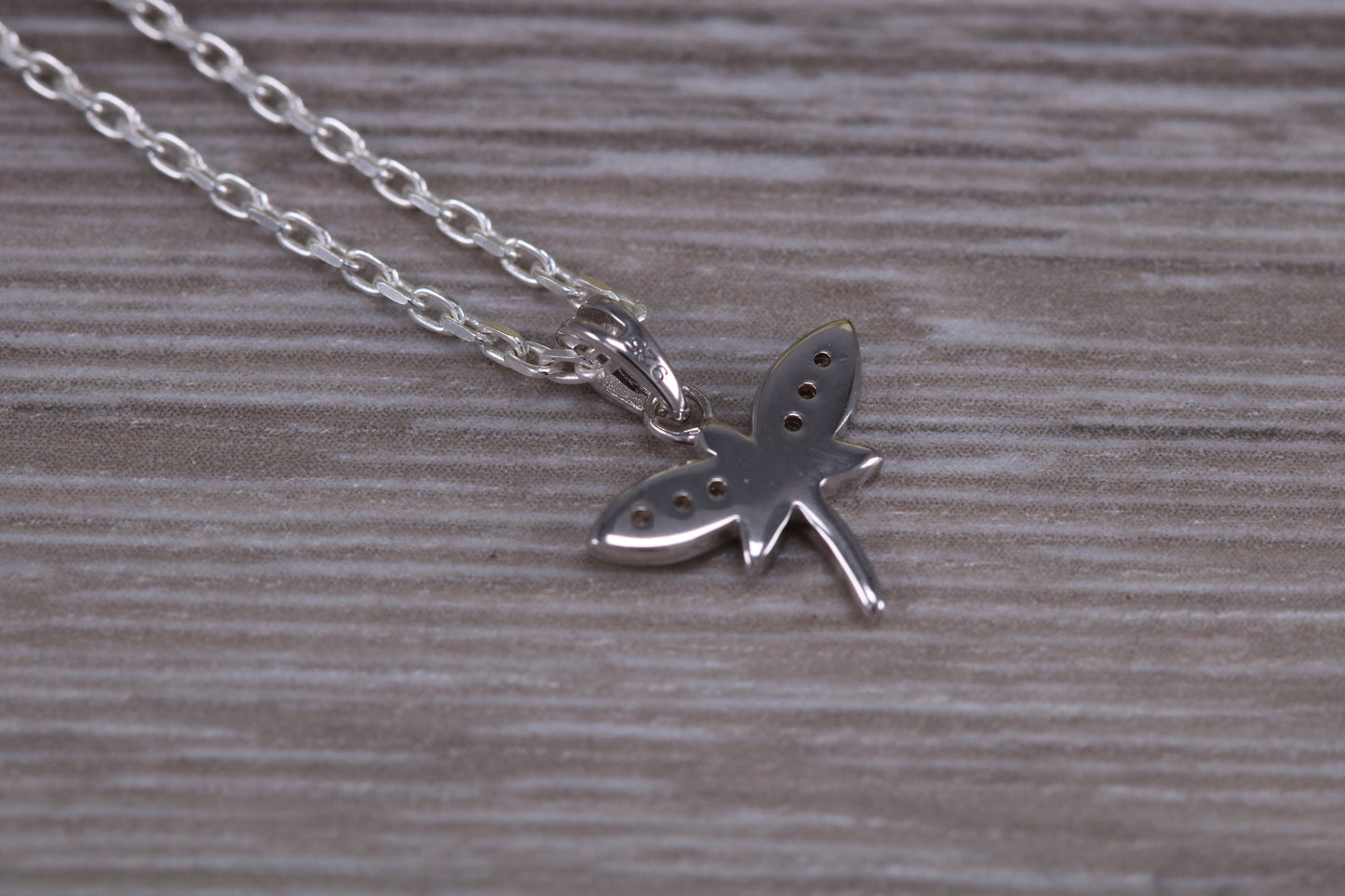 Sterling Silver Dragon Fly Necklace
