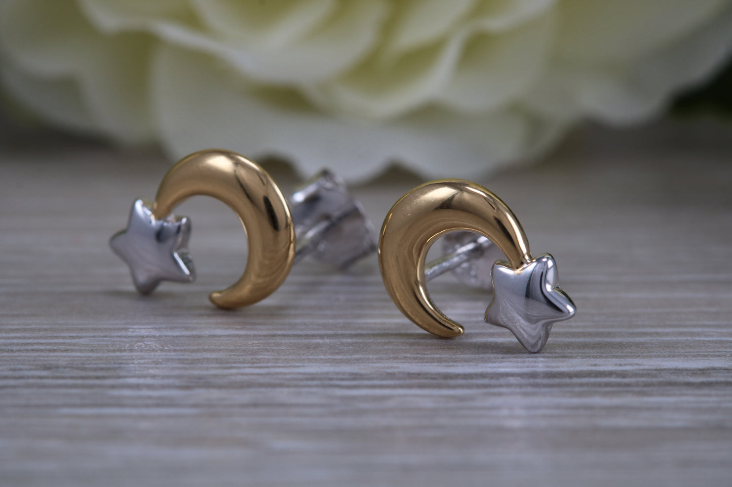 Stud Earrings and Matching Necklace