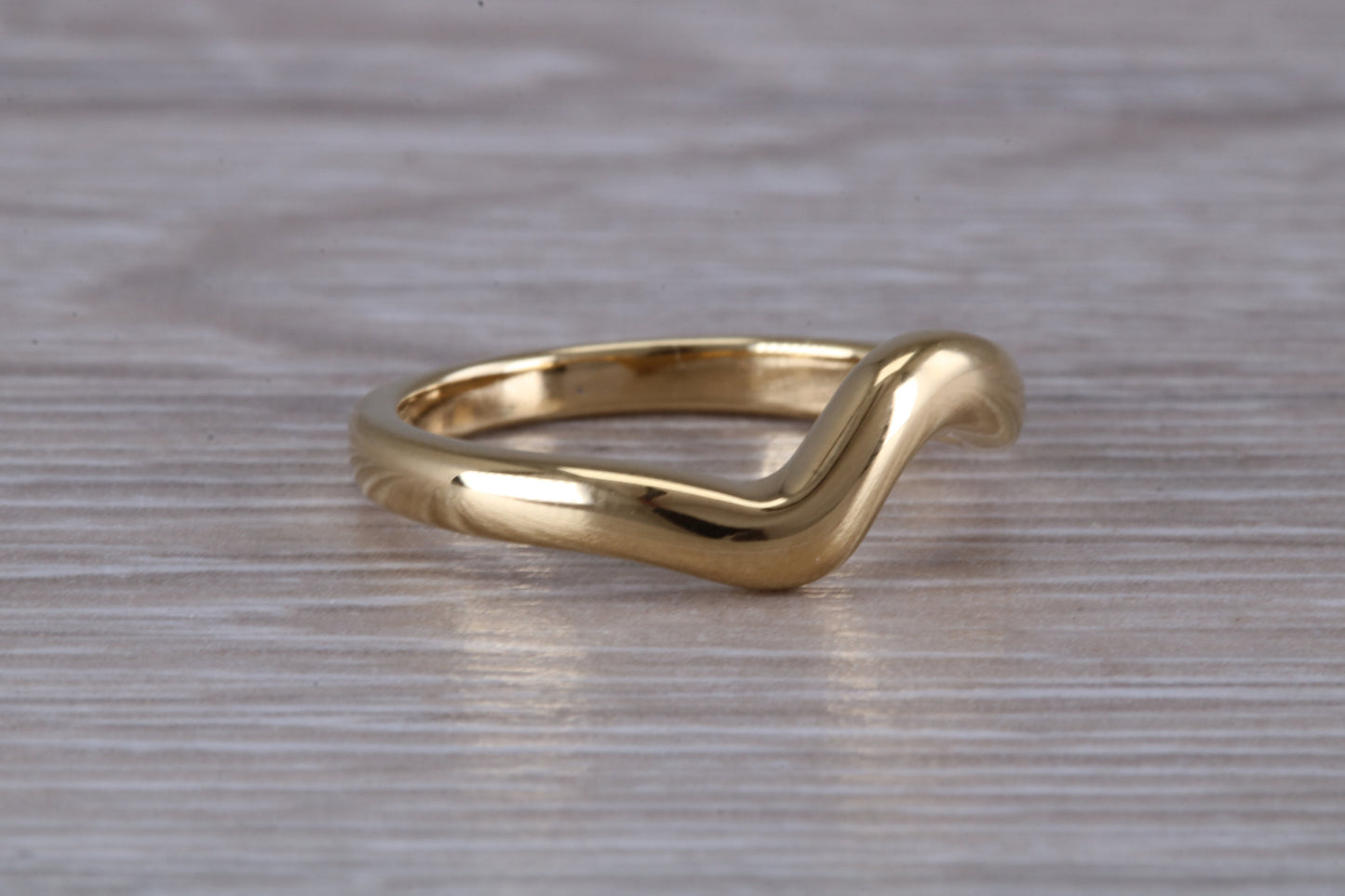Abstract ring, made from your choice of 9ct yellow or white gold, solid and chunky feel, ideal as casual ring, thumb ring or shaped band