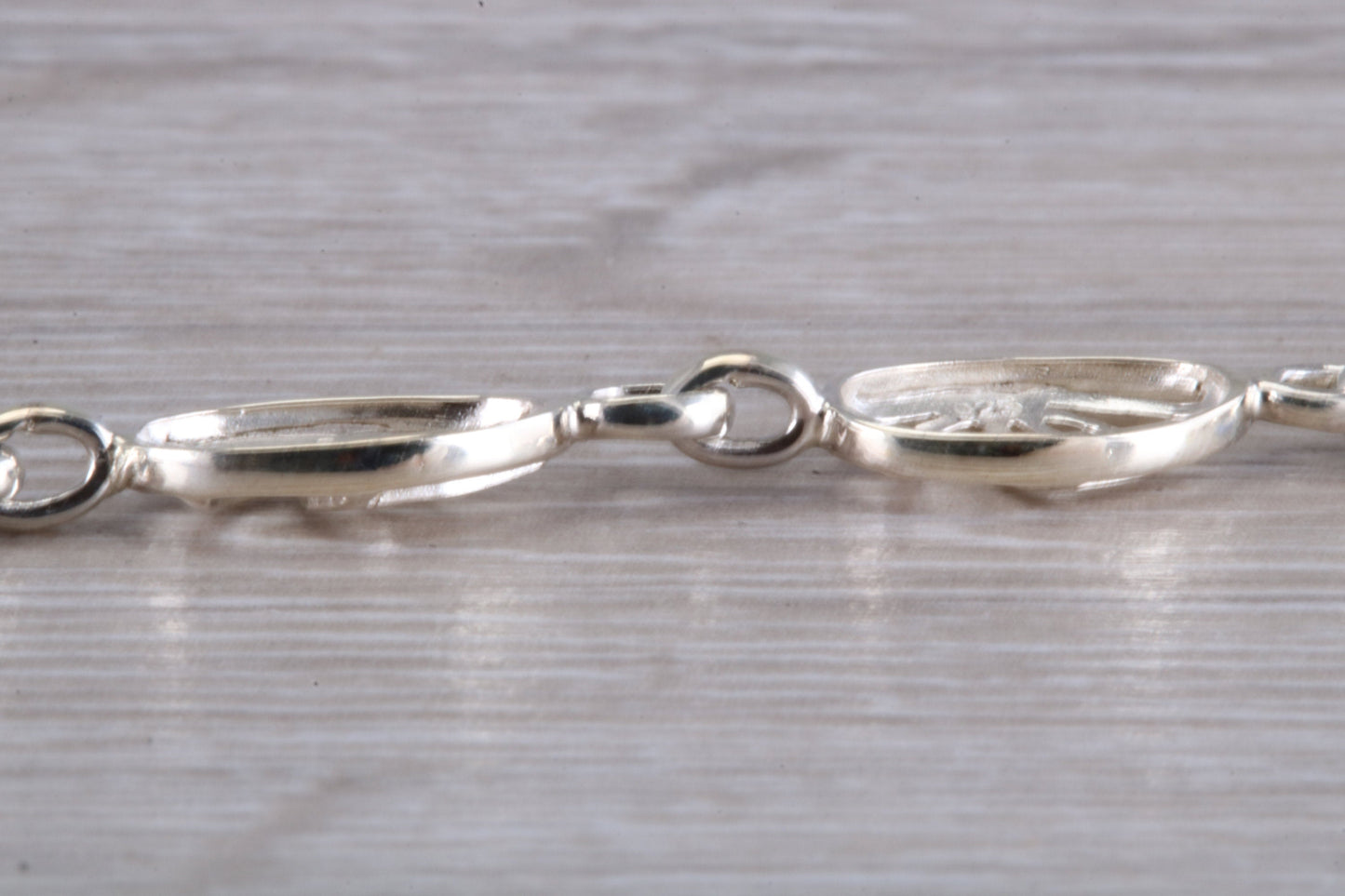 Sterling Silver Open Link Bracelet