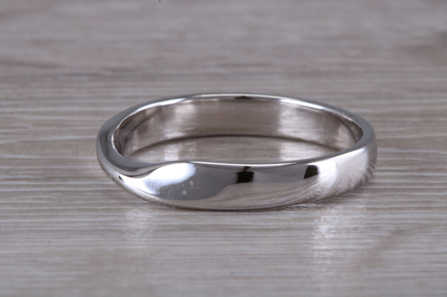 Abstract ring, made from your choice of 9ct yellow or white gold, solid and chunky feel, casual ring, thumb ring or shaped band, wishbone
