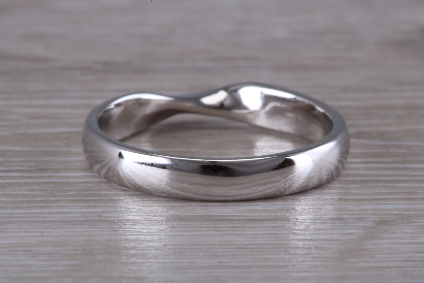 Abstract ring, made from your choice of 9ct yellow or white gold, solid and chunky feel, casual ring, thumb ring or shaped band, wishbone
