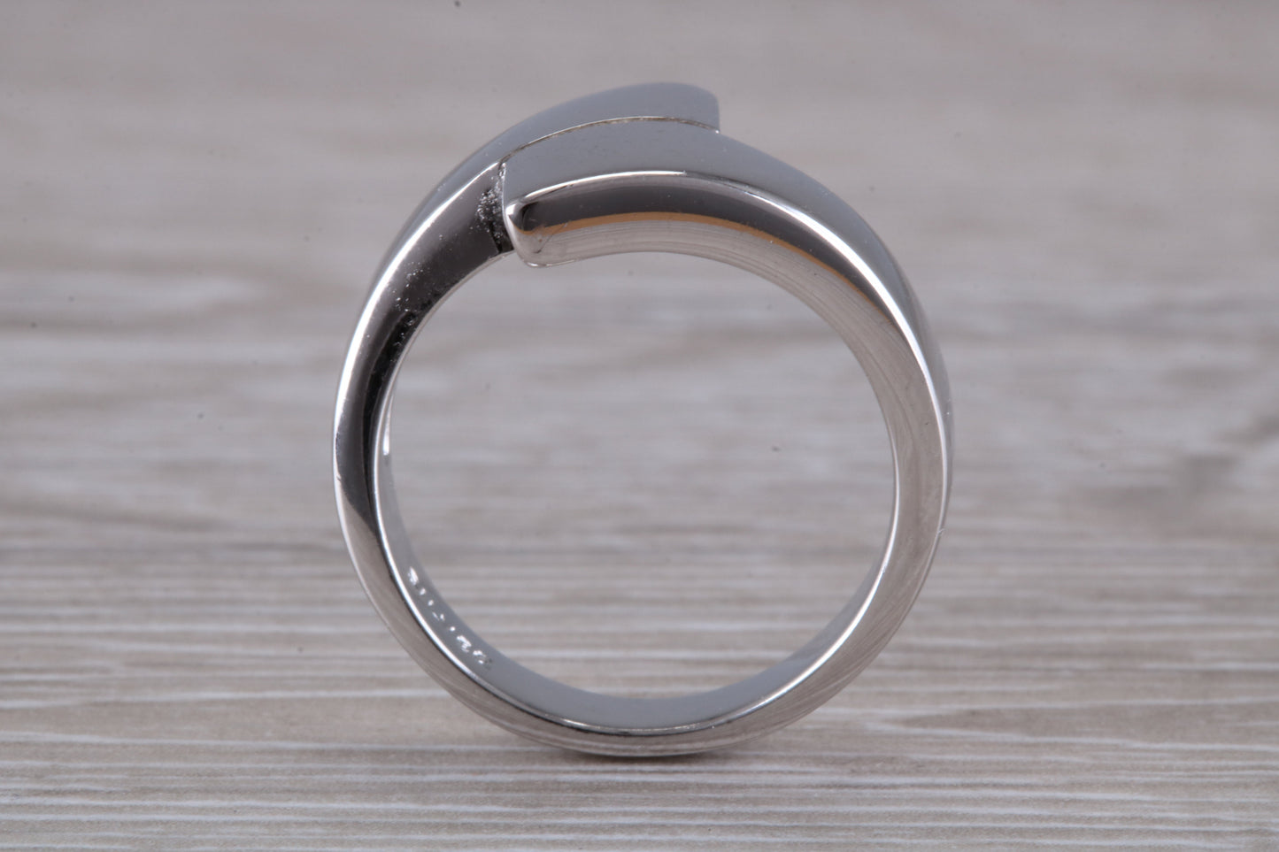 Abstract ring, made from your choice of 9ct yellow or white gold, solid and chunky feel, casual ring, thumb ring or shaped band, wishbone