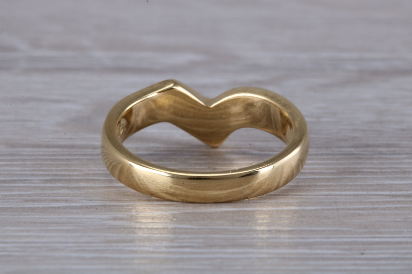 Abstract ring, made from your choice of 9ct yellow or white gold, solid and chunky feel, ideal as casual ring, thumb ring or shaped band