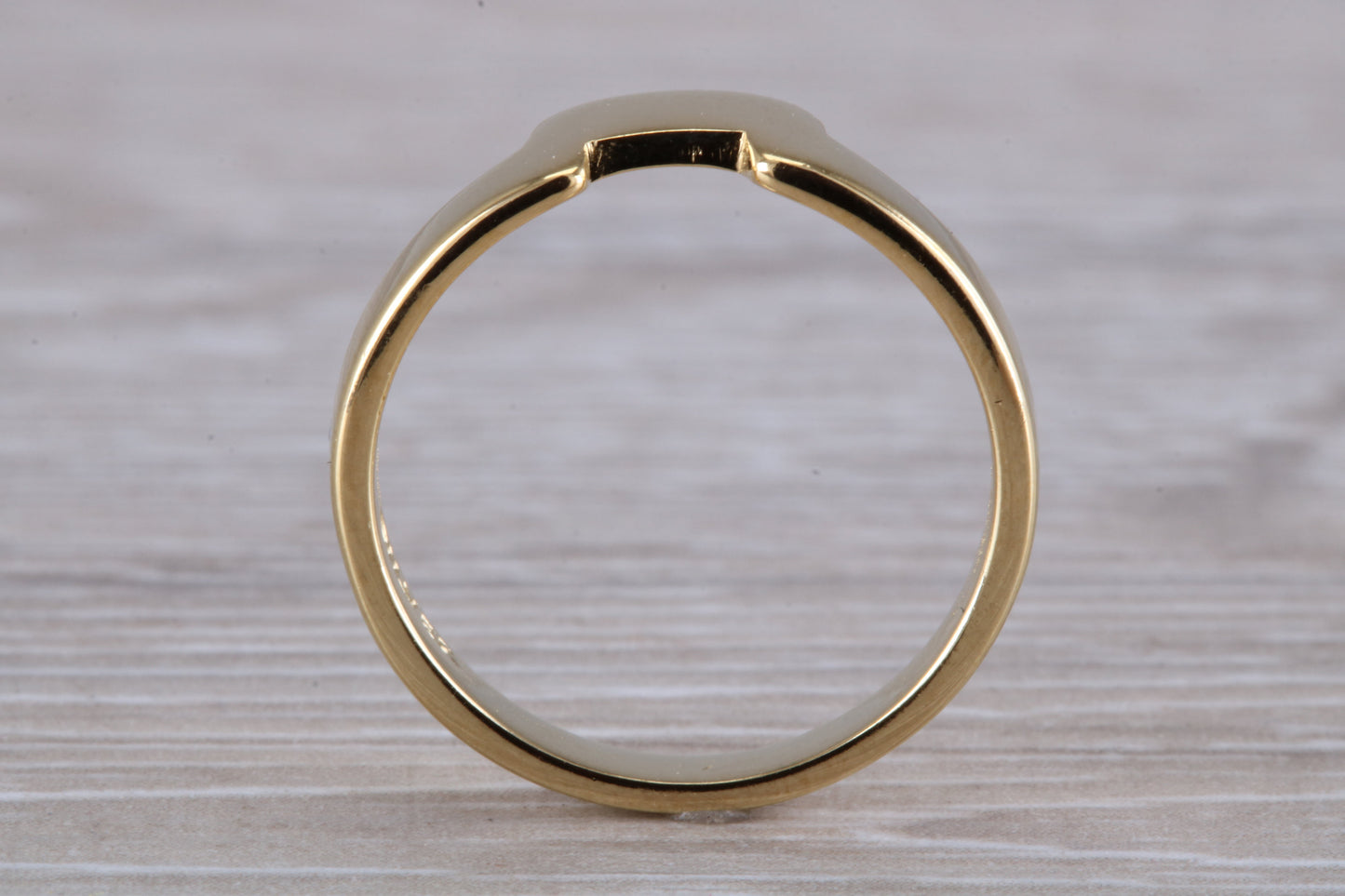 Abstract ring, made from your choice of 9ct yellow or white gold, solid and chunky feel, ideal as casual ring, thumb ring or shaped band