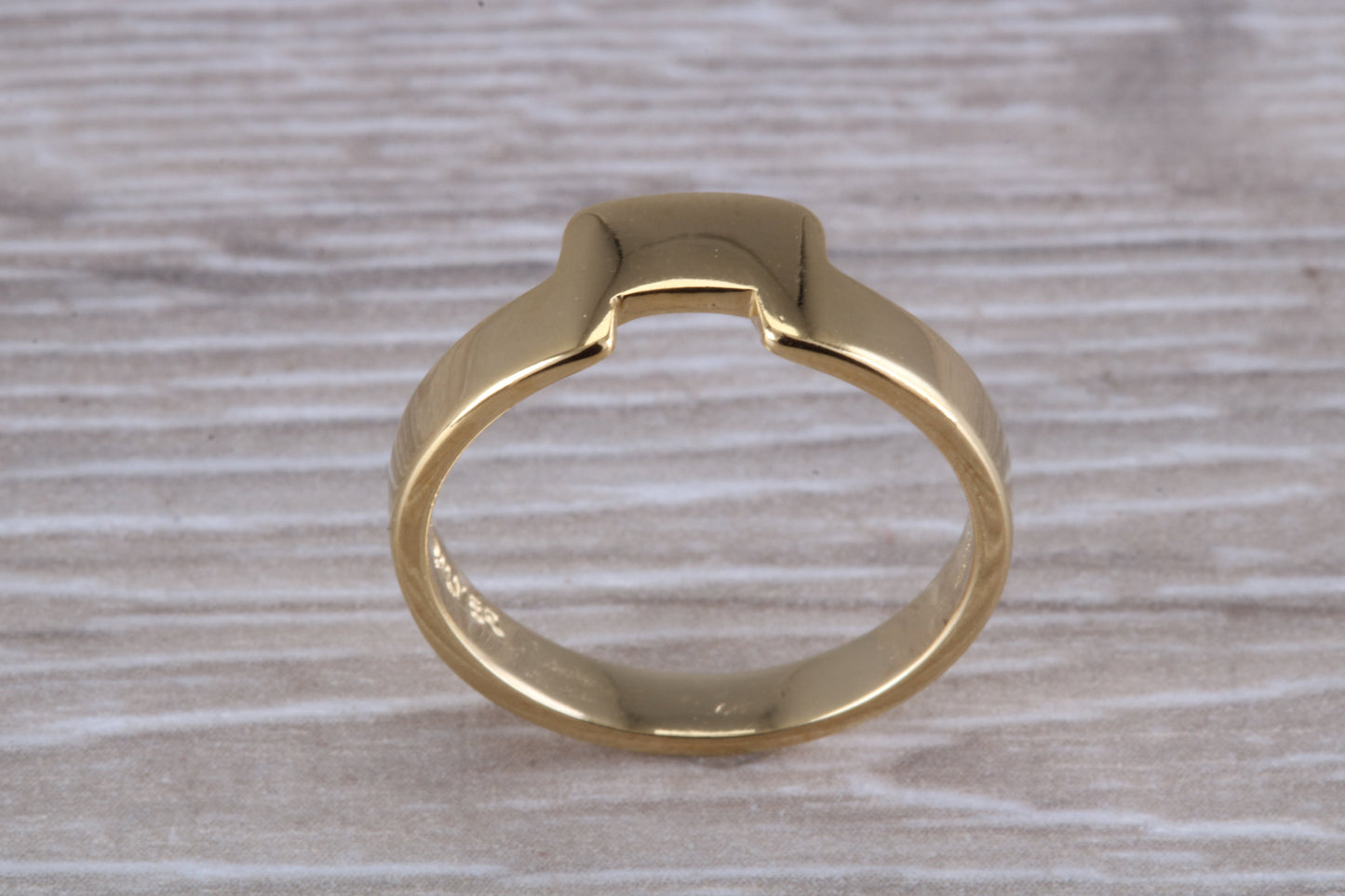 Abstract ring, made from your choice of 9ct yellow or white gold, solid and chunky feel, ideal as casual ring, thumb ring or shaped band