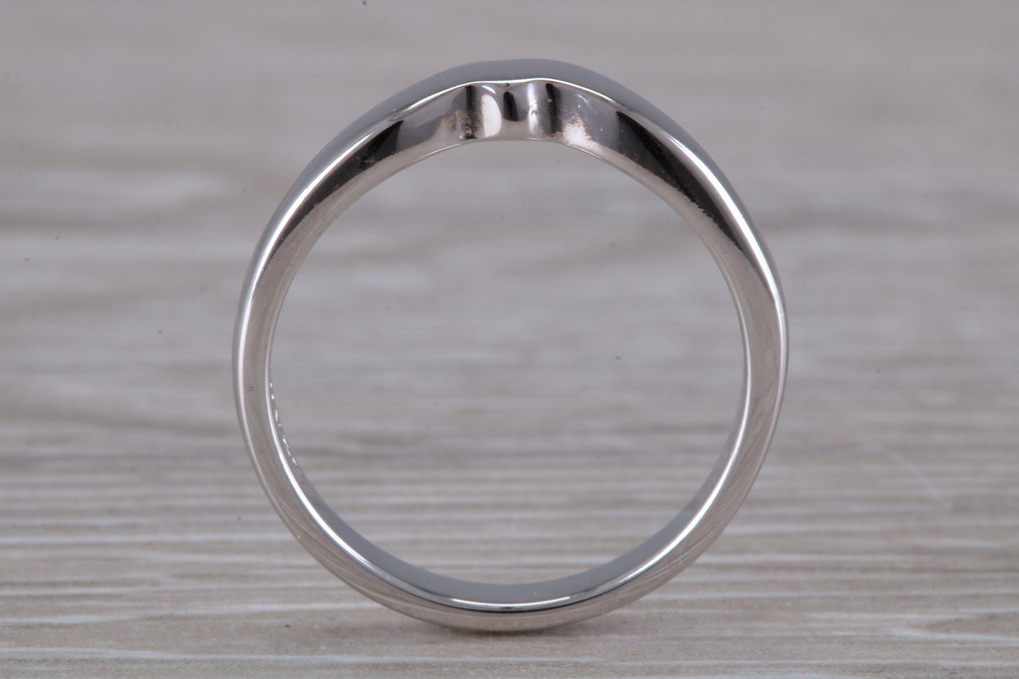 Abstract ring, made from your choice of 9ct yellow or white gold, solid and weighty feel, casual ring, thumb ring or shaped band, wishbone