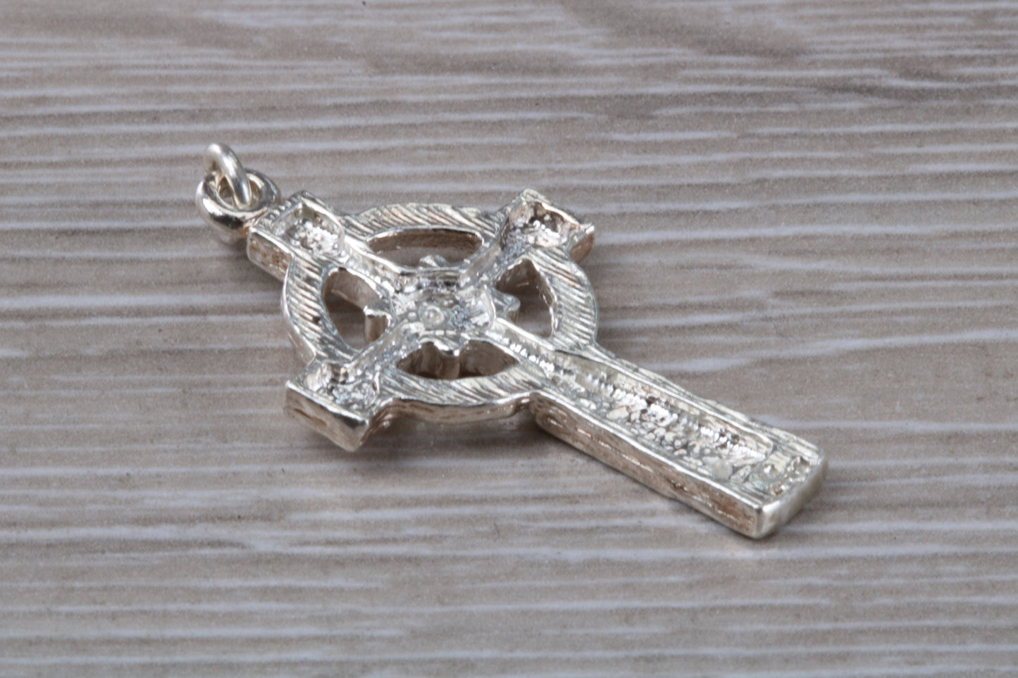 Sterling Silver Ornate Celtic Cross Necklace