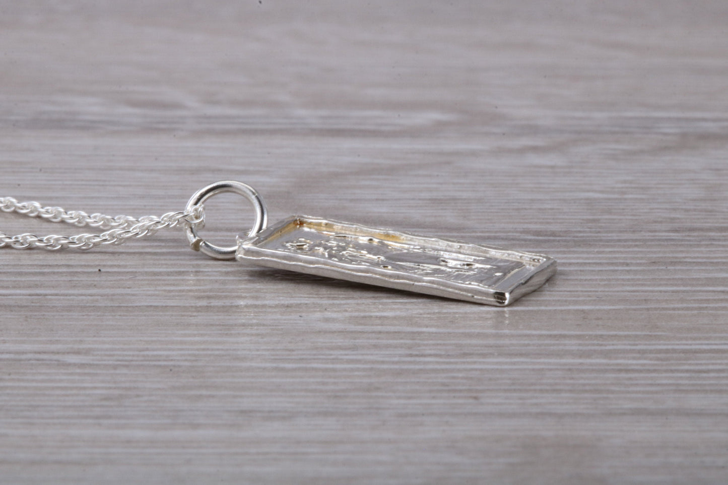 Sterling Silver Saint Christopher Necklace