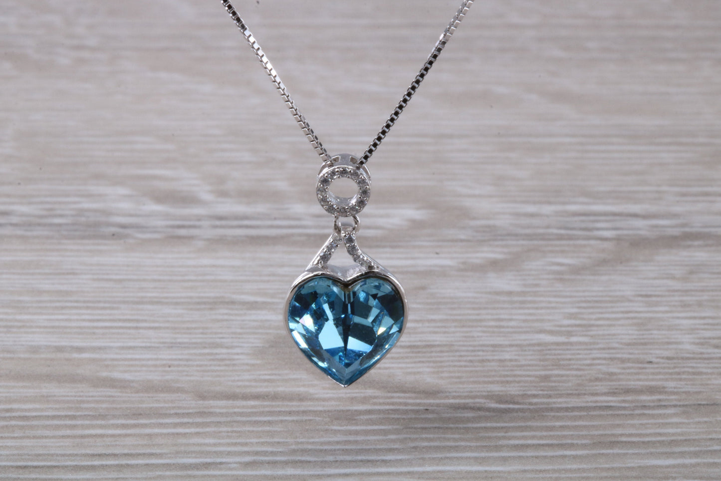Sterling Silver Love Heart Necklace