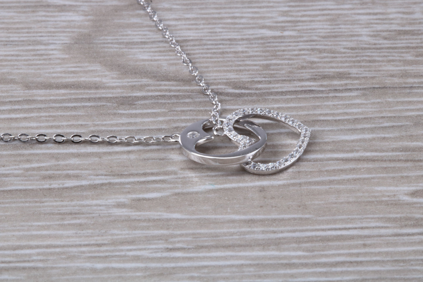 Sterling Silver Love Heart Necklace