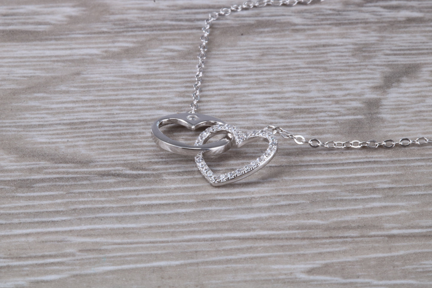 Sterling Silver Love Heart Necklace