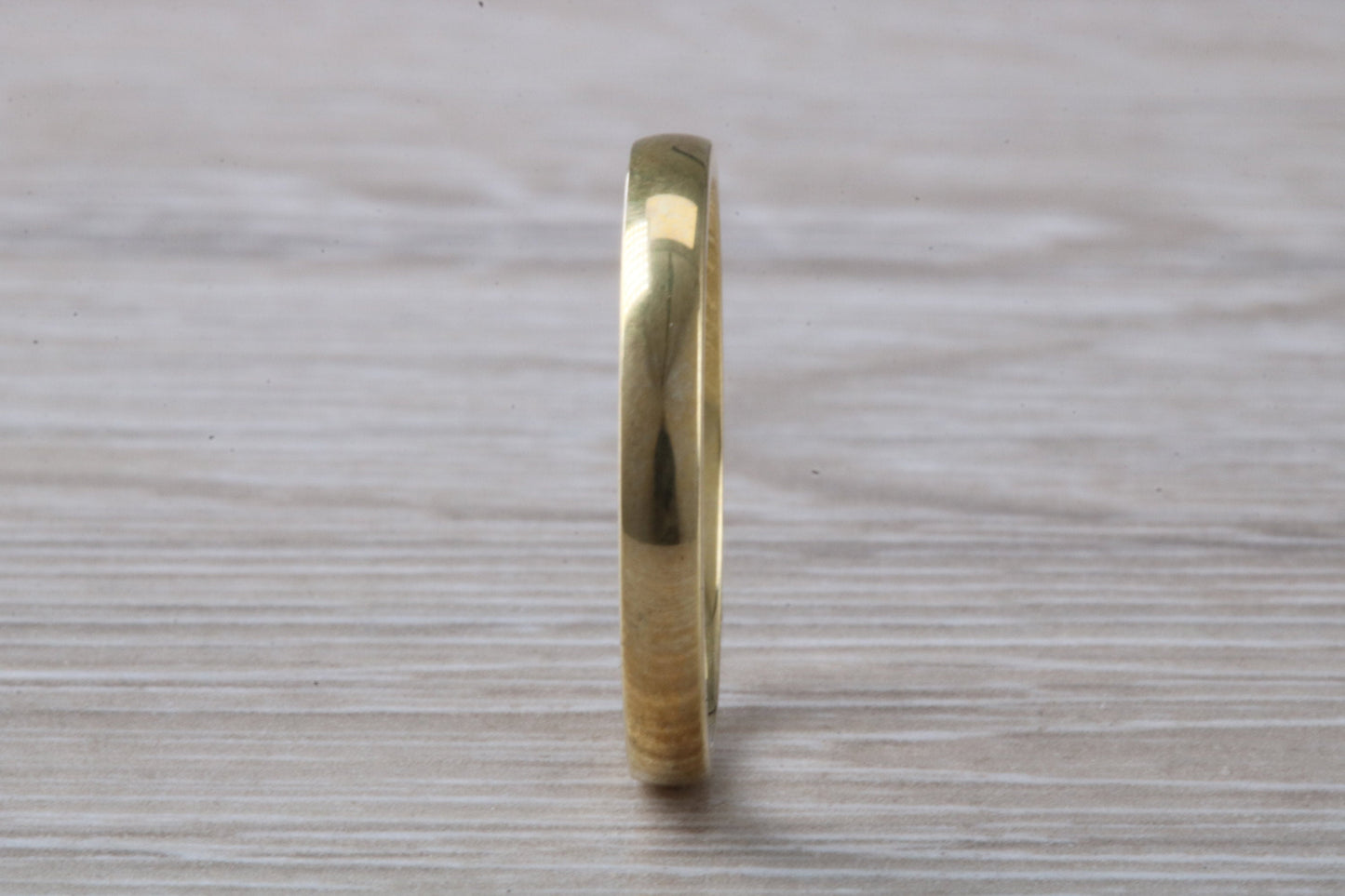 2 mm Wide Comfort Fit Wedding Band, made from solid 9ct yellow gold