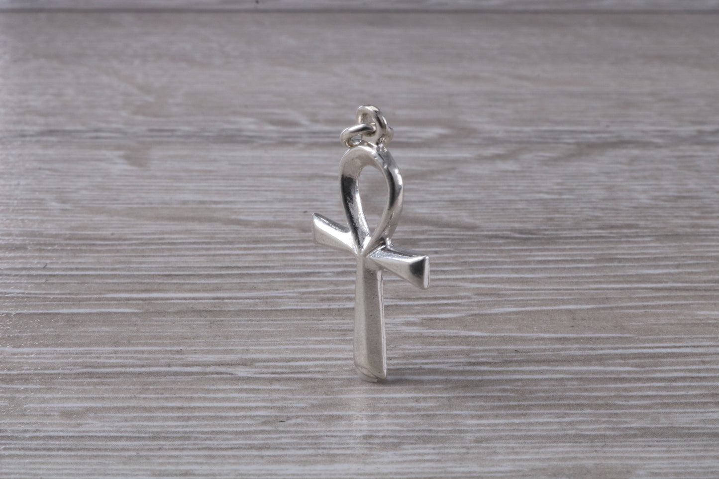 Sterling Silver Ankh Cross Necklace