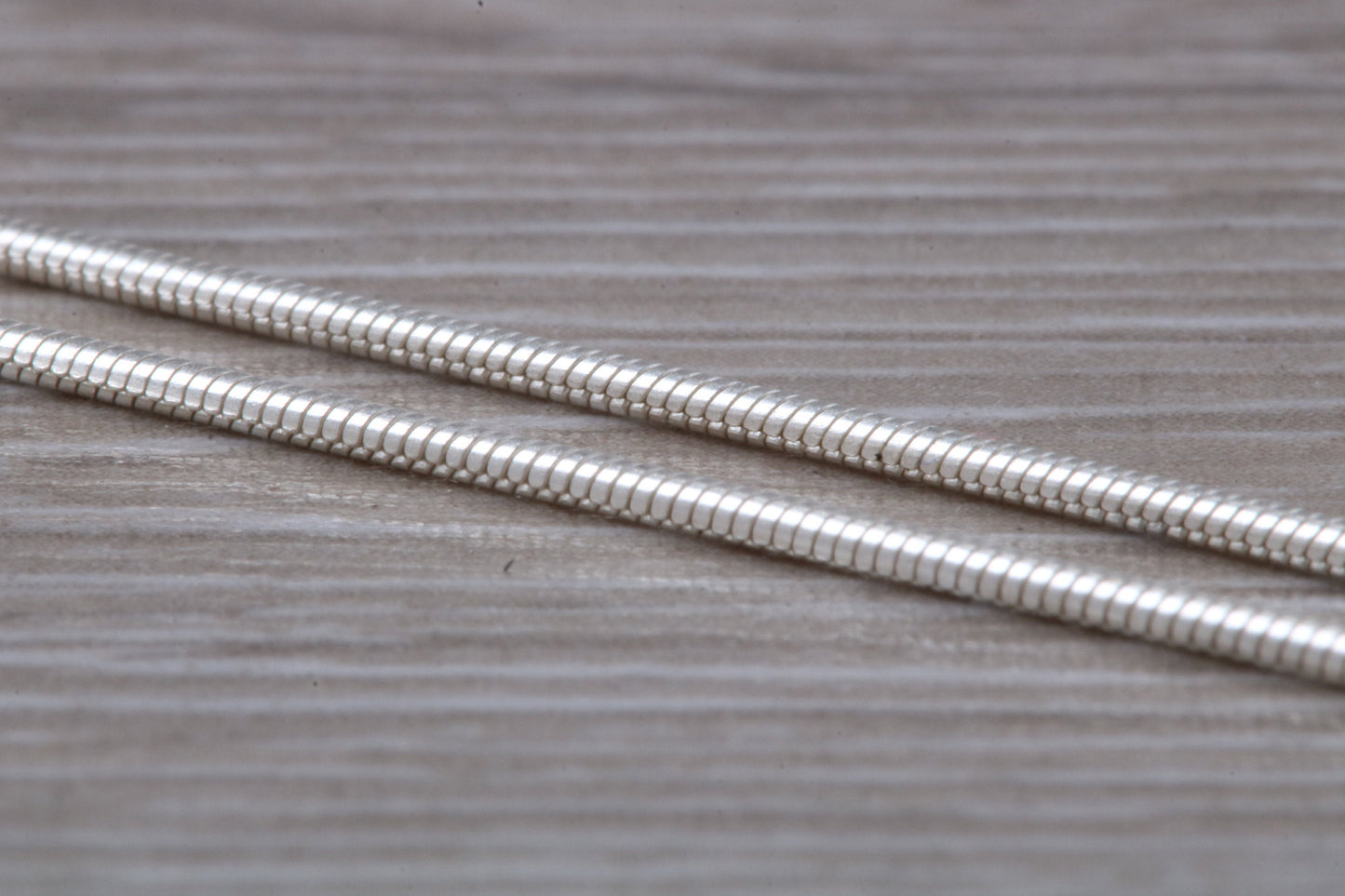 Sterling Silver 18 inch Long Snake Chain