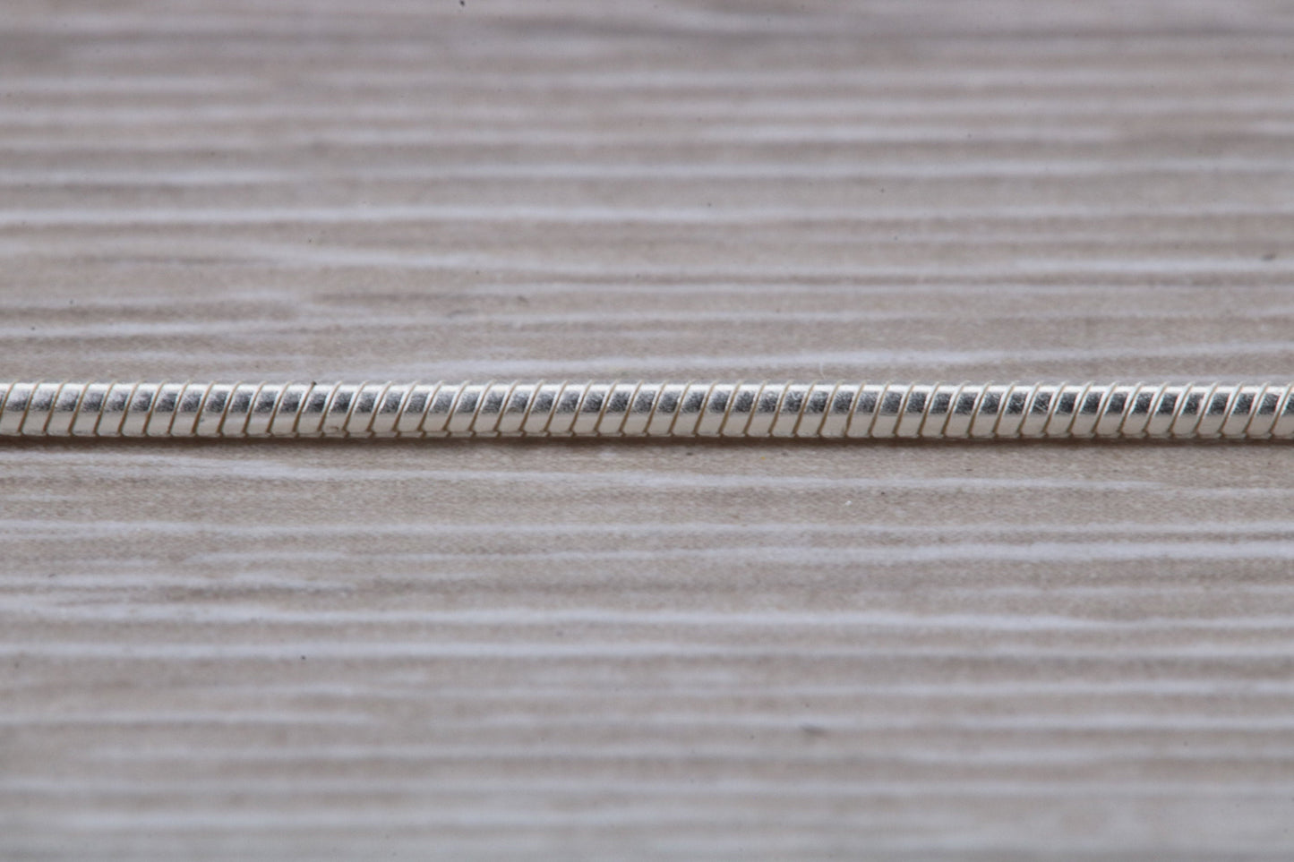 Sterling Silver 18 inch Long Snake Chain