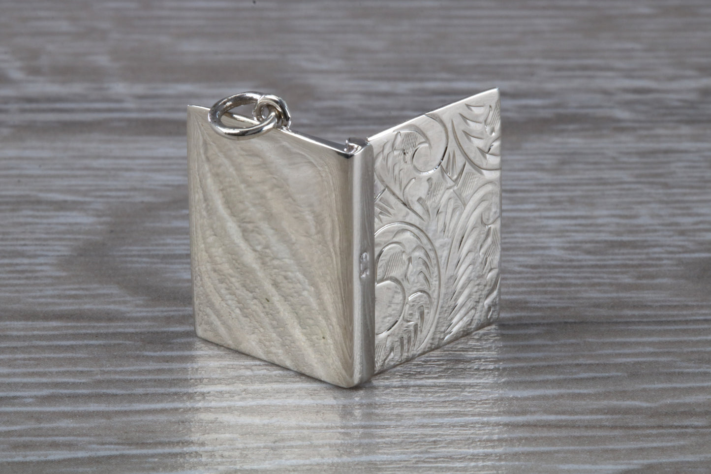 Sterling silver Hand Engraved Locket
