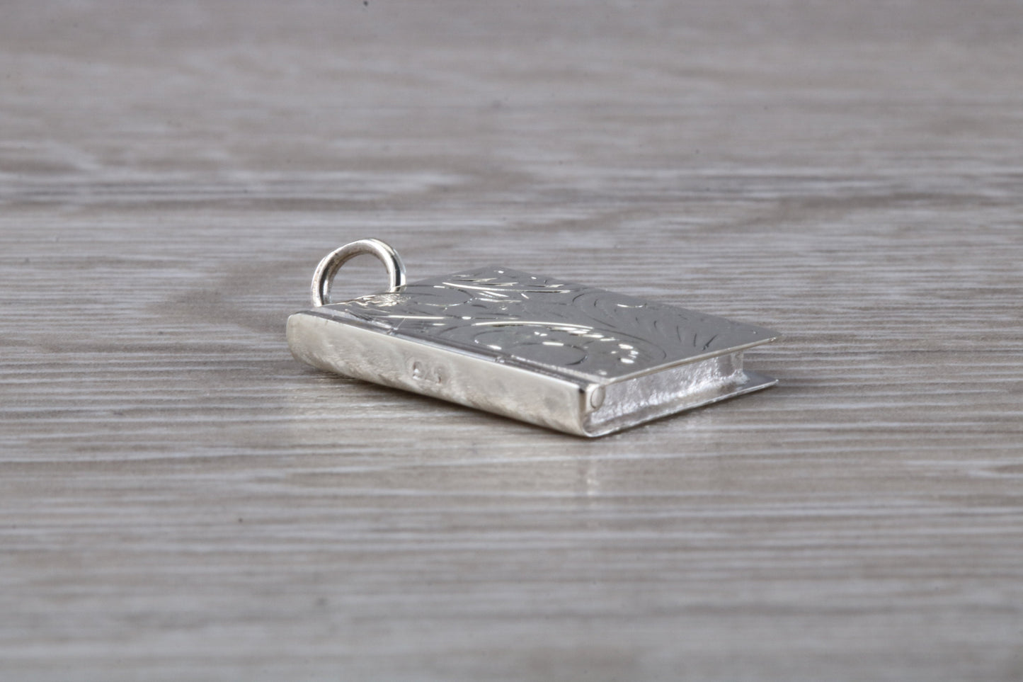 Sterling silver Hand Engraved Locket