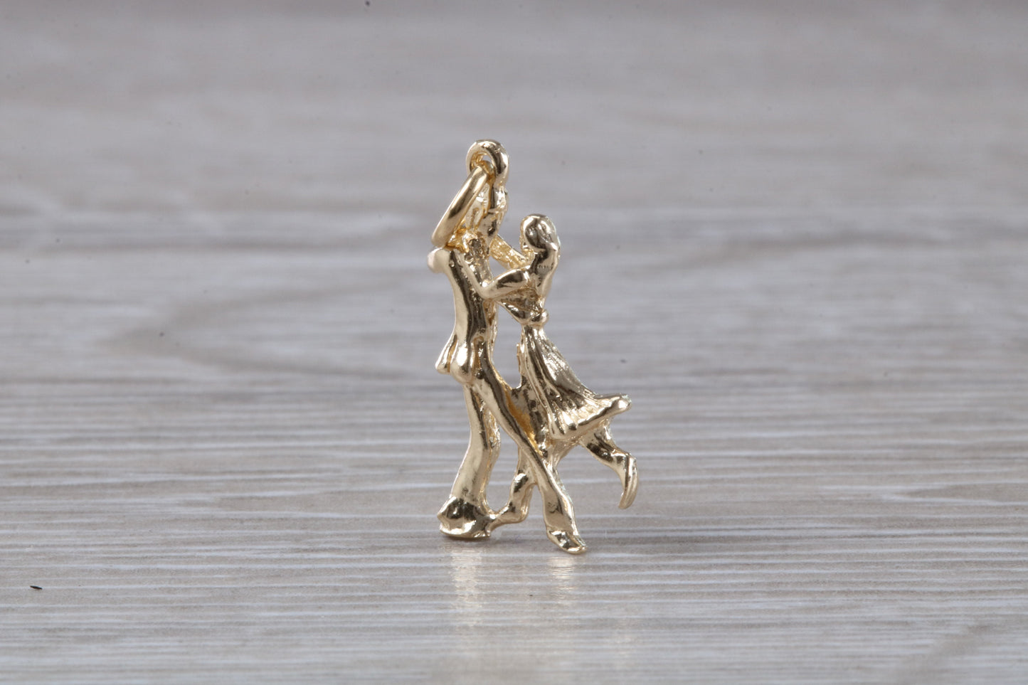 Waltzing Couple Charm in 9 Carat Gold