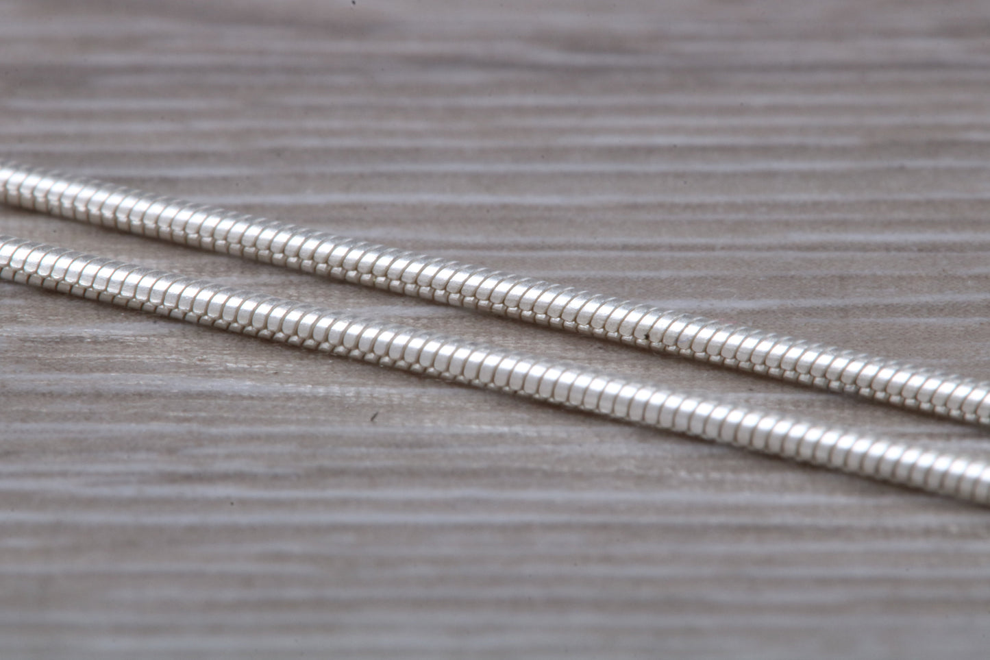 Sterling Silver 16 inch Long Snake Chain