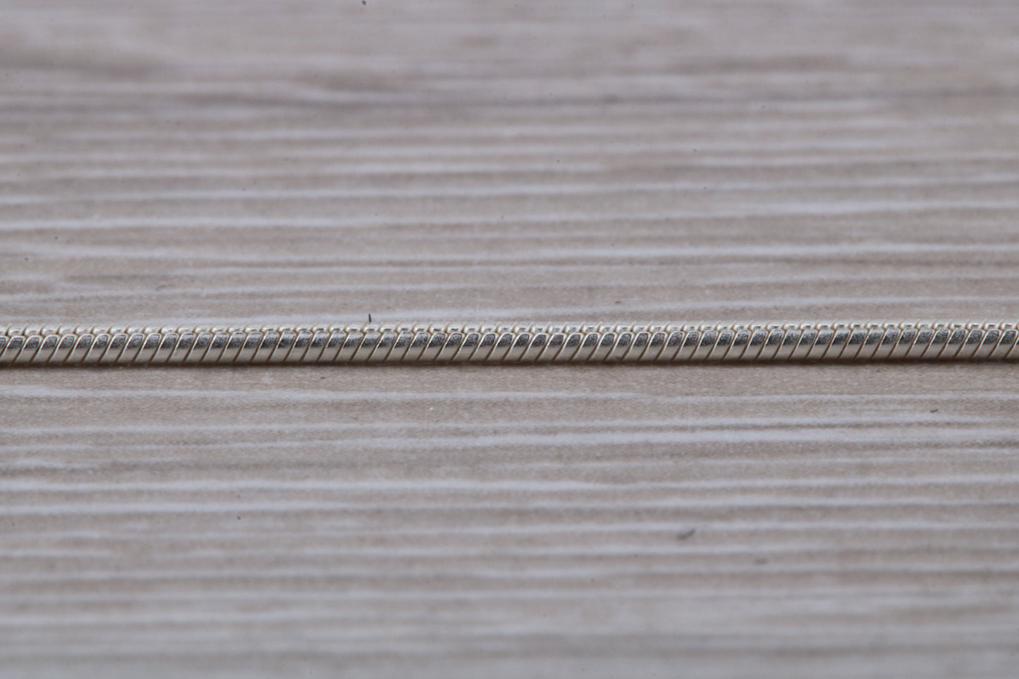 Sterling Silver 16 inch Long Snake Chain