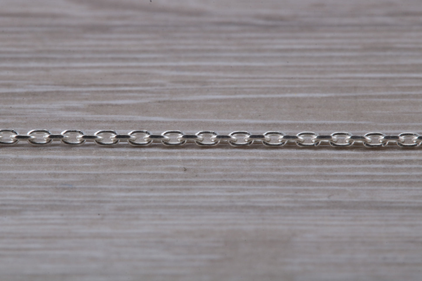 Sterling Silver 16 inch Long Trace Chain