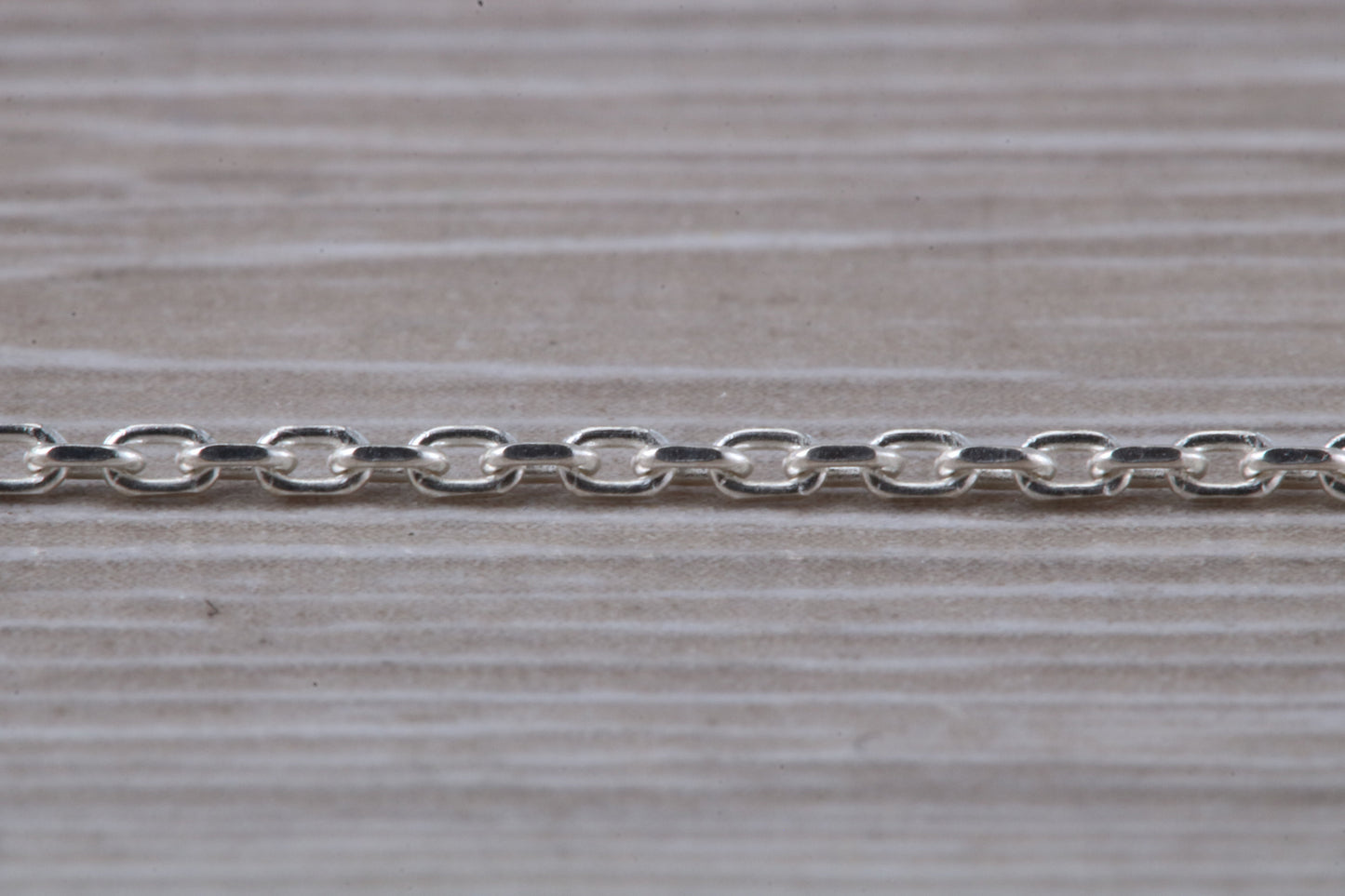 Sterling Silver 16 inch Long Trace Chain