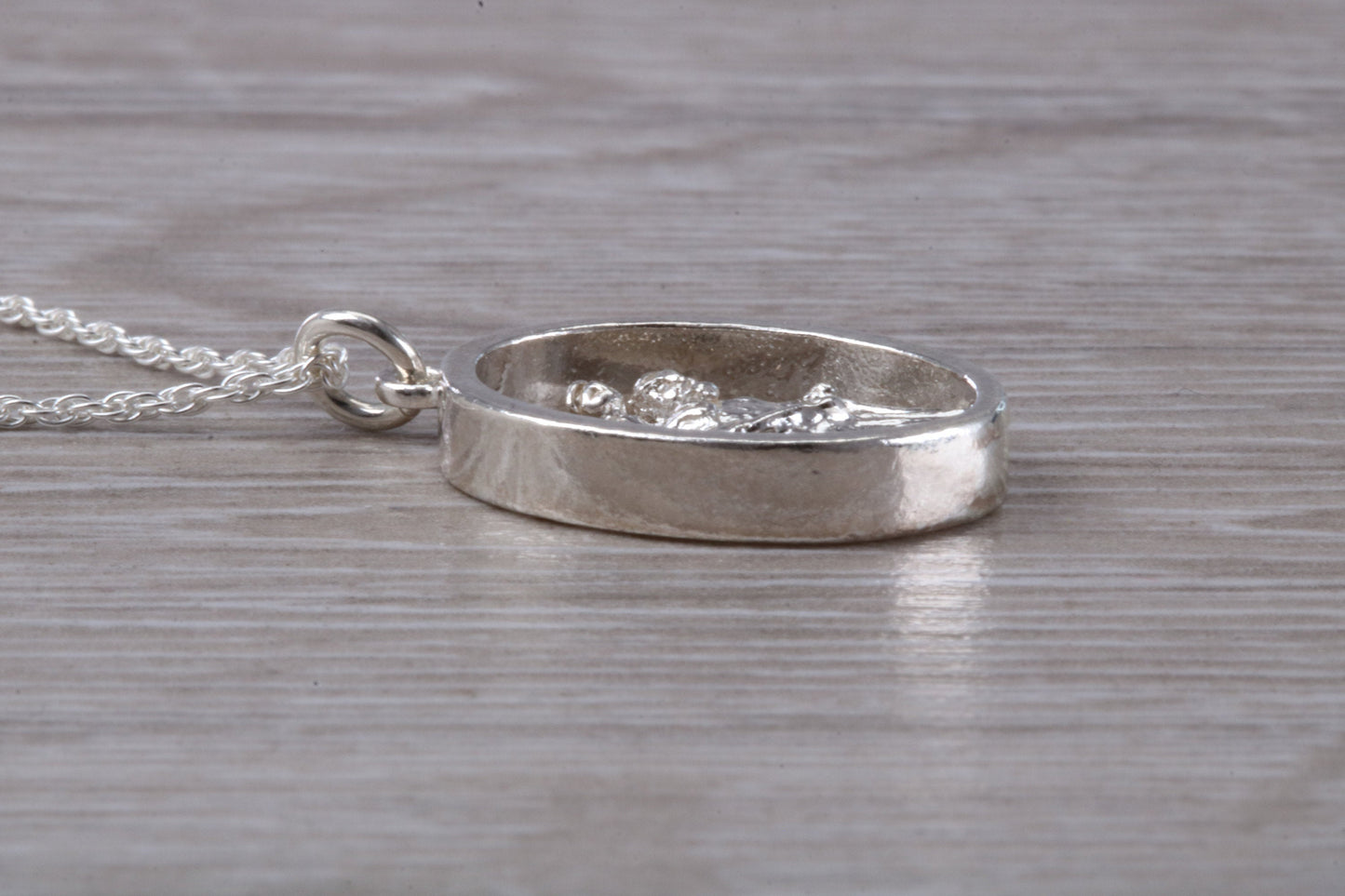 Sterling Silver Saint Christopher Necklace
