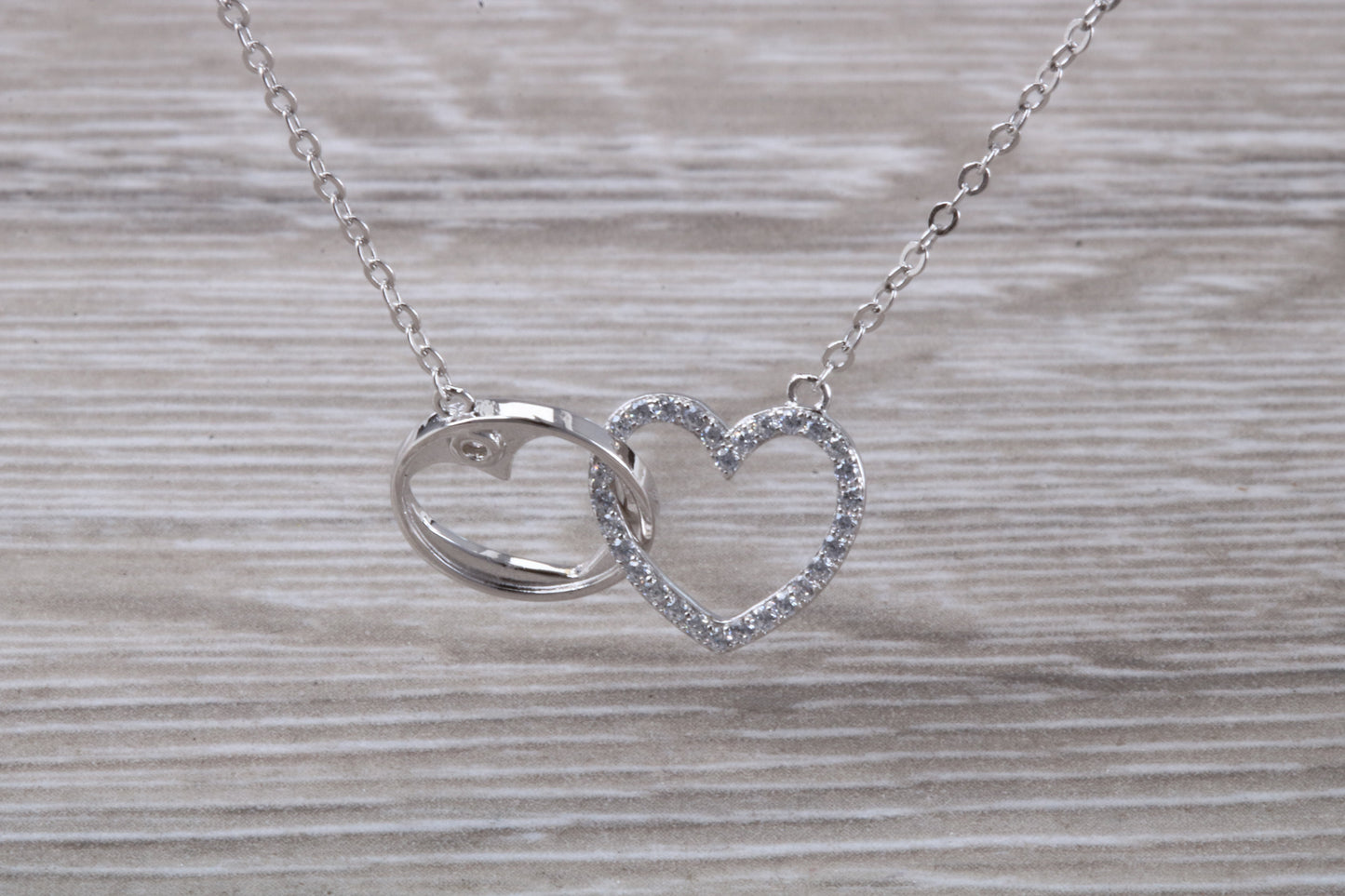 Sterling Silver Love Heart Necklace