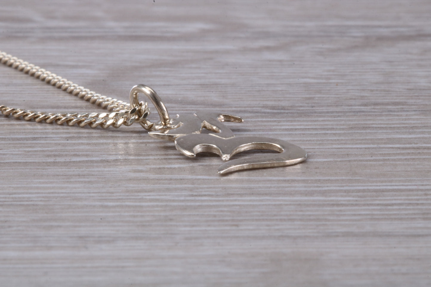 Sterling Silver Aum Necklace
