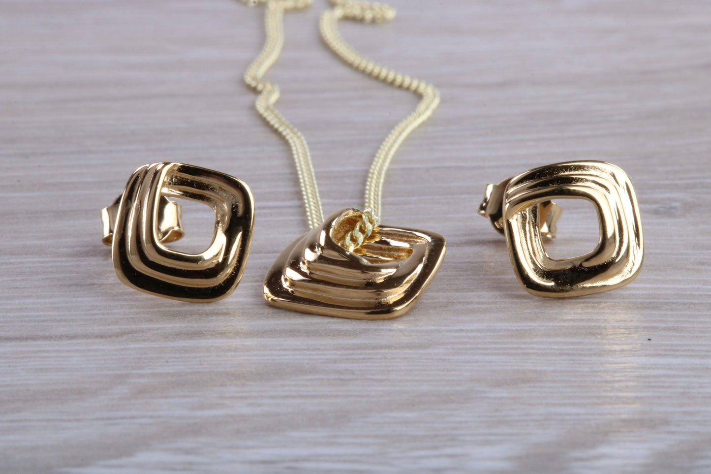 Necklace and Matching Stud Earrings