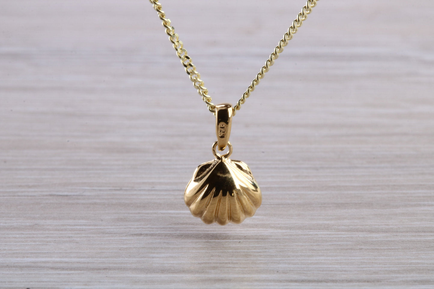Sterling Silver Shell Necklace