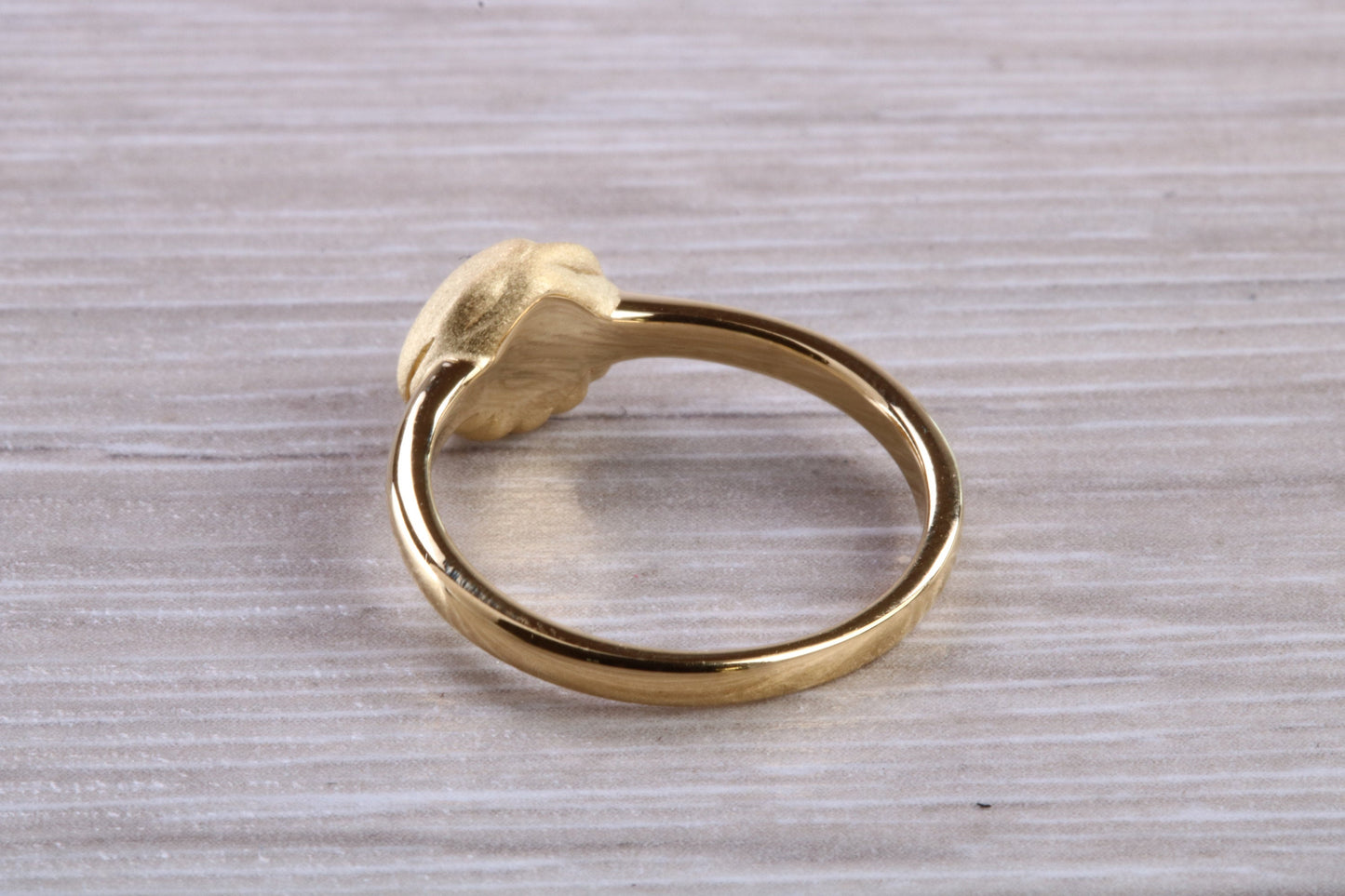 Sterling Silver C Z set Shell Ring