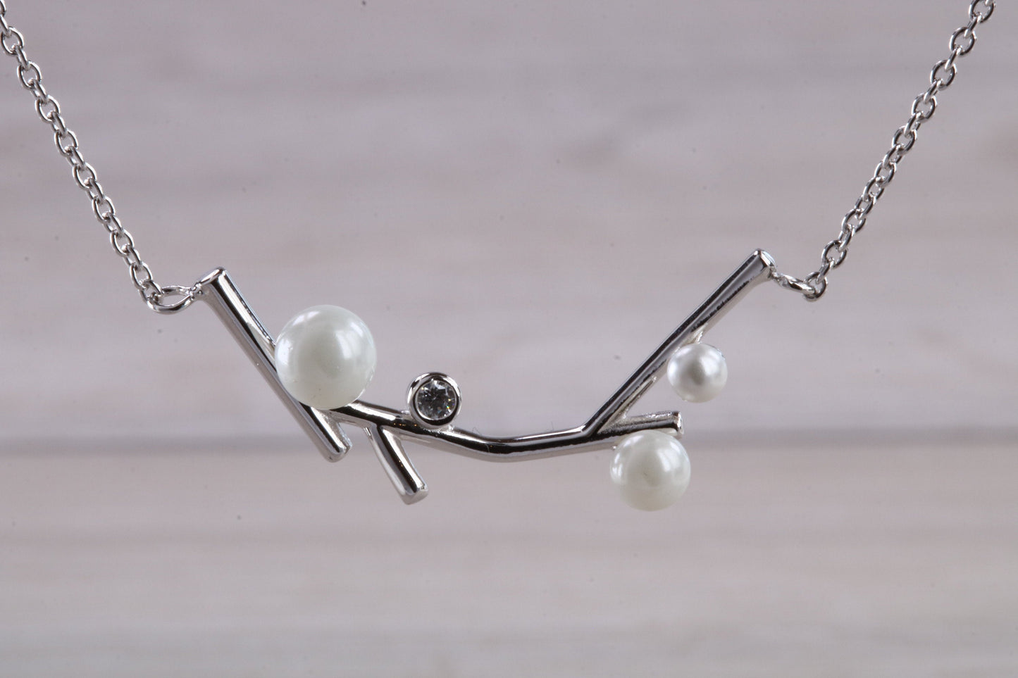 Real Pearl set Necklace with Matching Bracelet and Ring