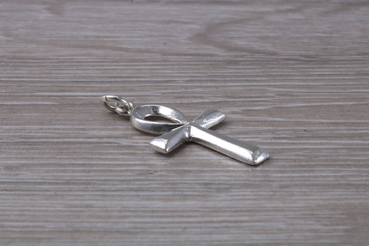 Sterling Silver Ankh Cross Necklace