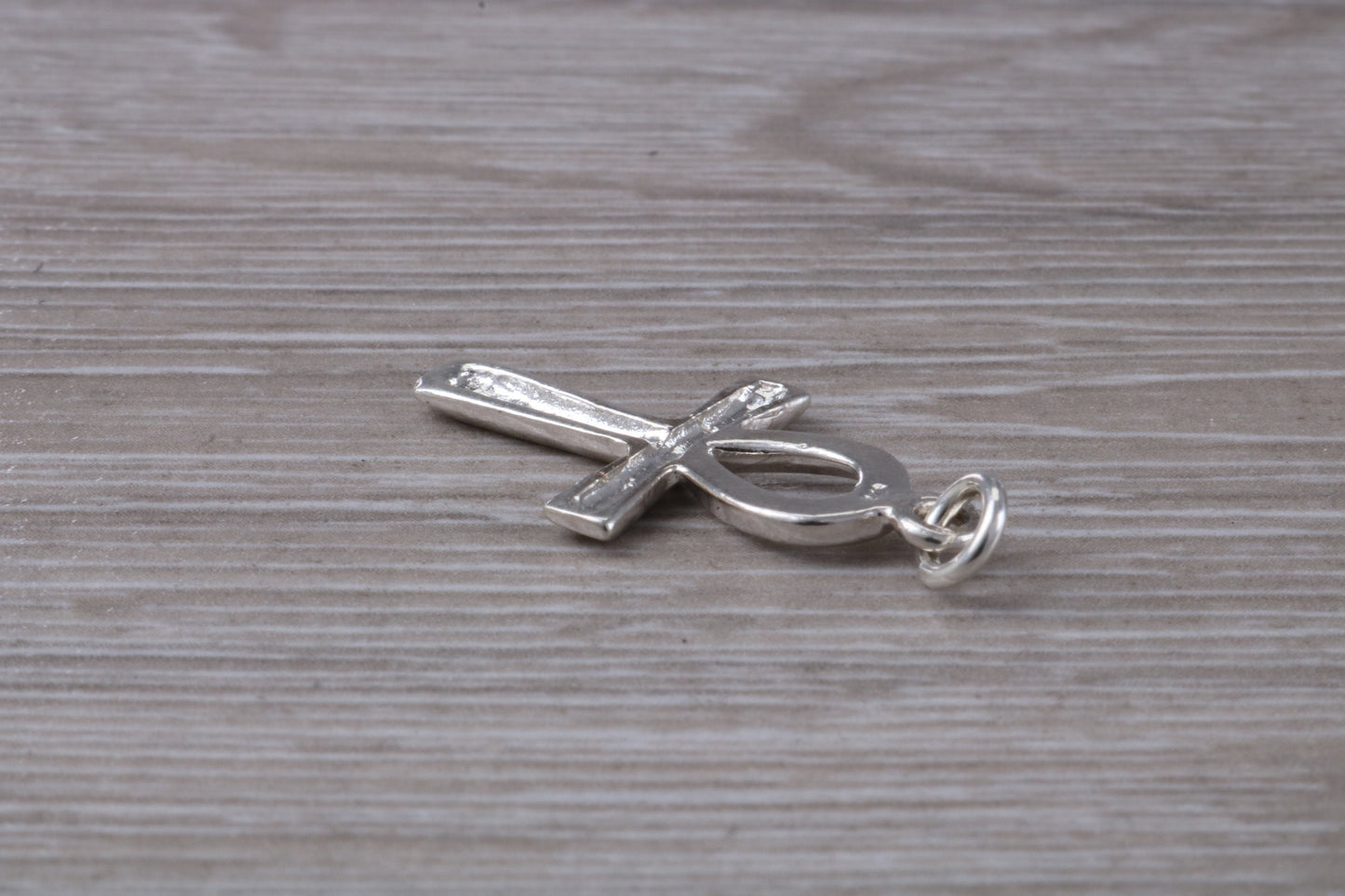 Sterling Silver Ankh Cross Necklace