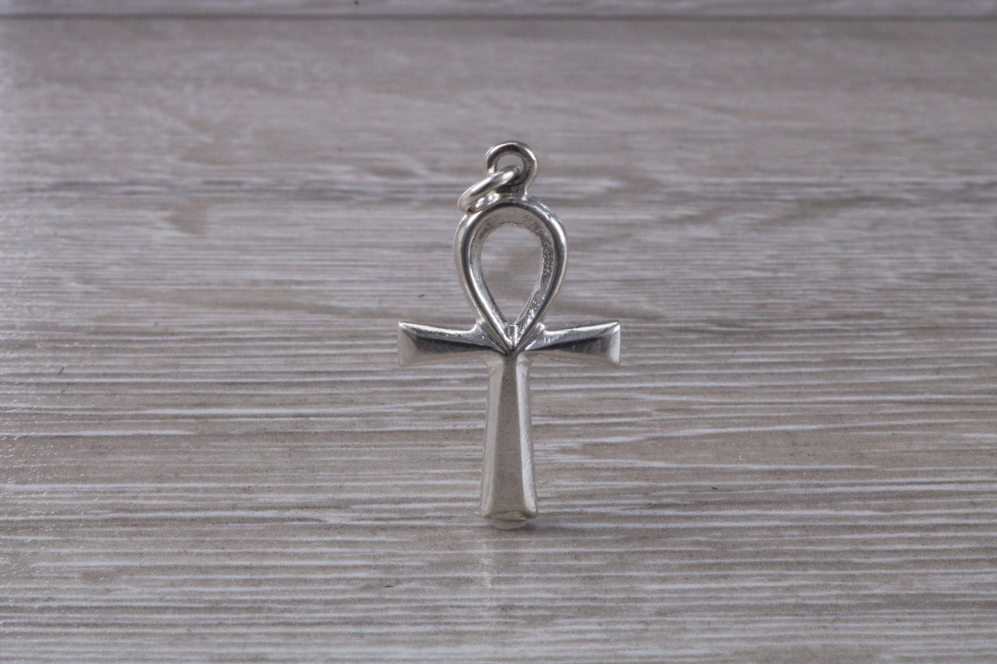 Sterling Silver Ankh Cross Necklace