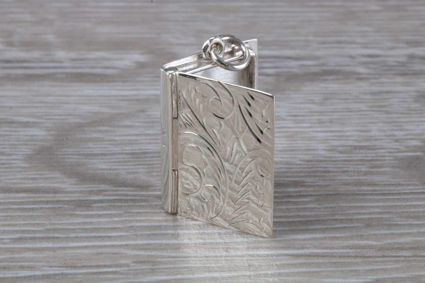 Sterling silver Hand Engraved Locket