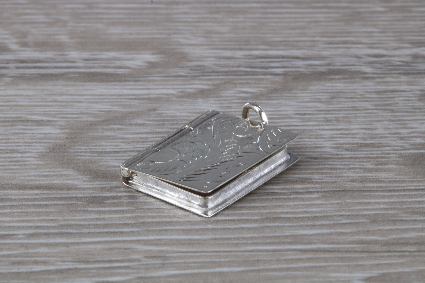 Sterling silver Hand Engraved Locket