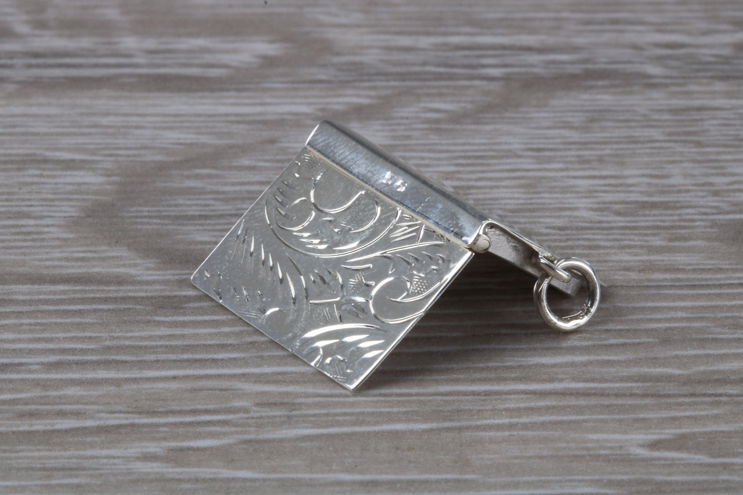 Sterling silver Hand Engraved Locket
