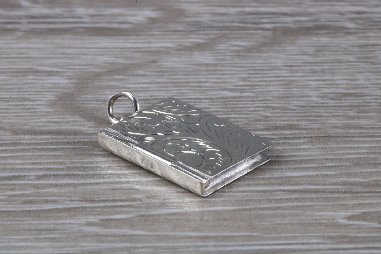 Sterling silver Hand Engraved Locket