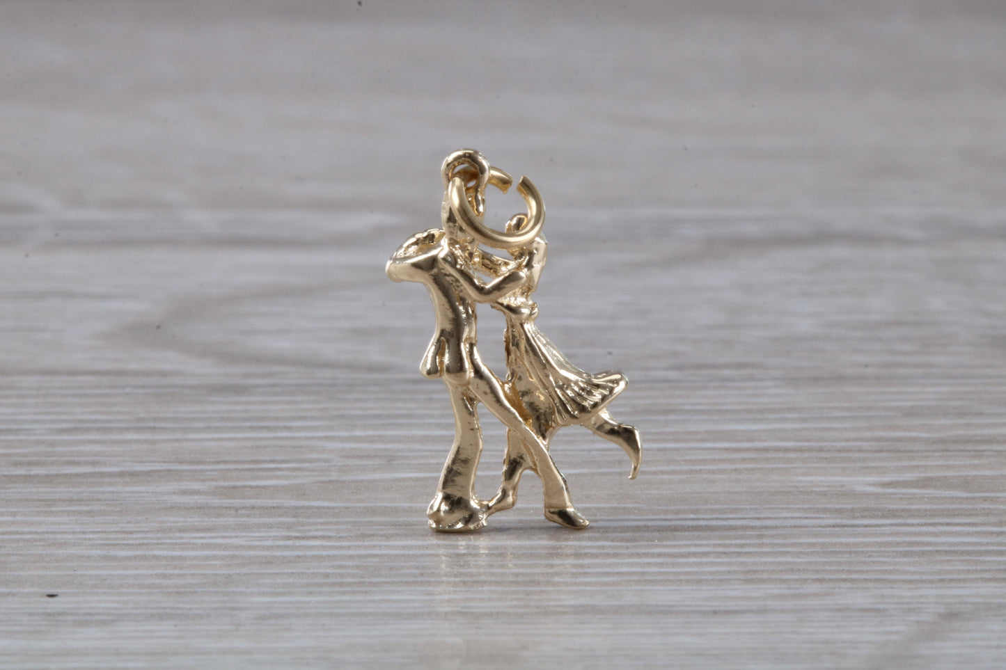 Waltzing Couple Charm in 9 Carat Gold